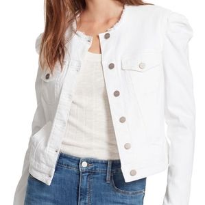 Sanctuary white denim jacket